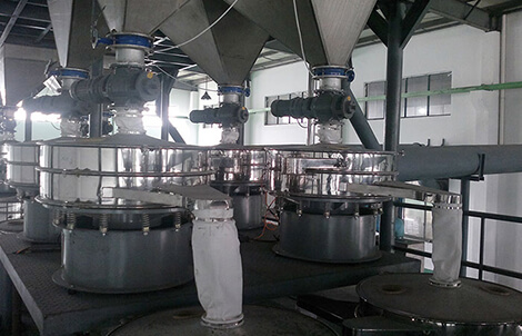 安徽日產(chǎn)20噸鉬粉篩分生產(chǎn)線